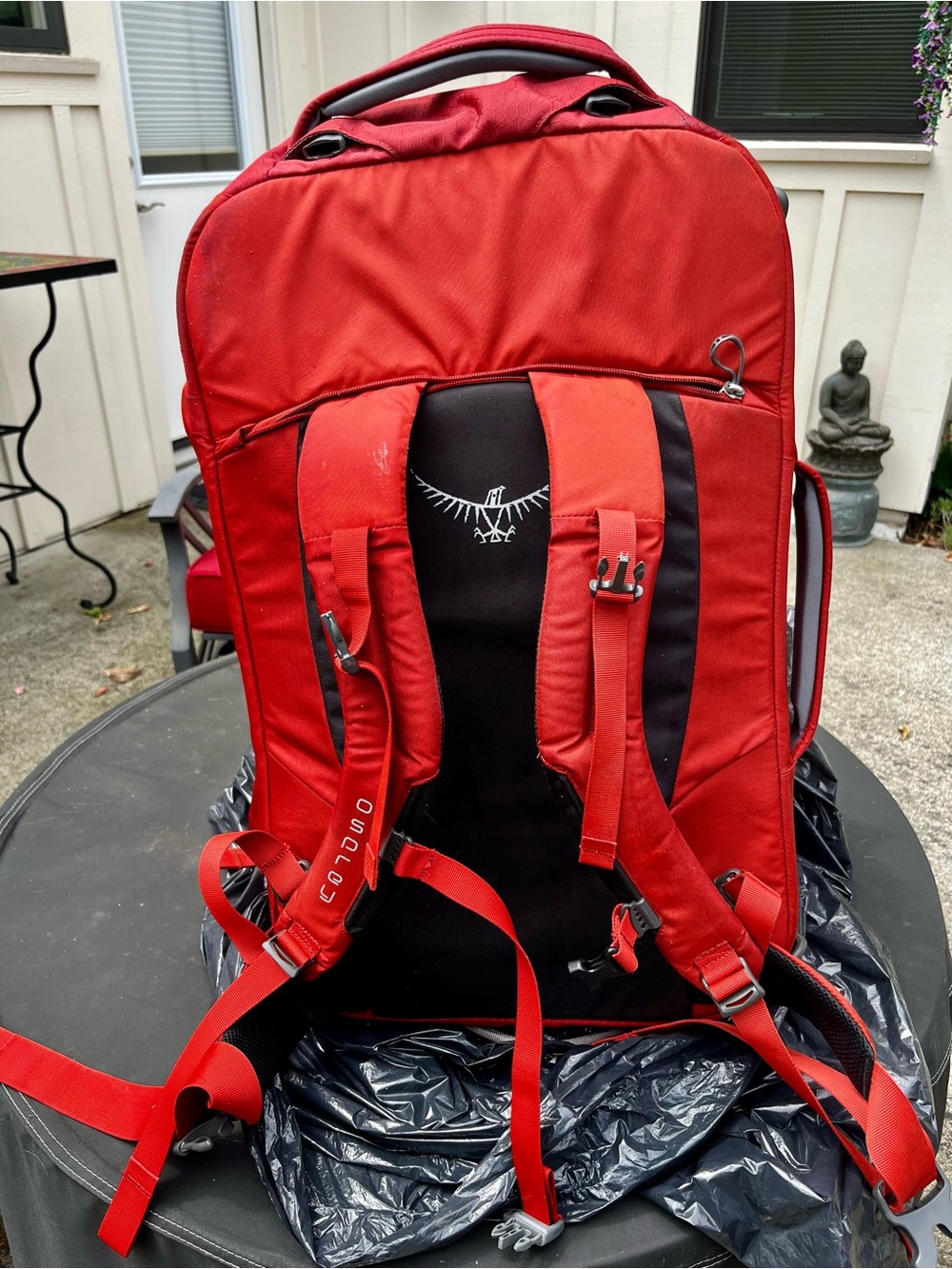 Osprey Porter 65L Travel Backpack
Duffle Bag Rust
Orange